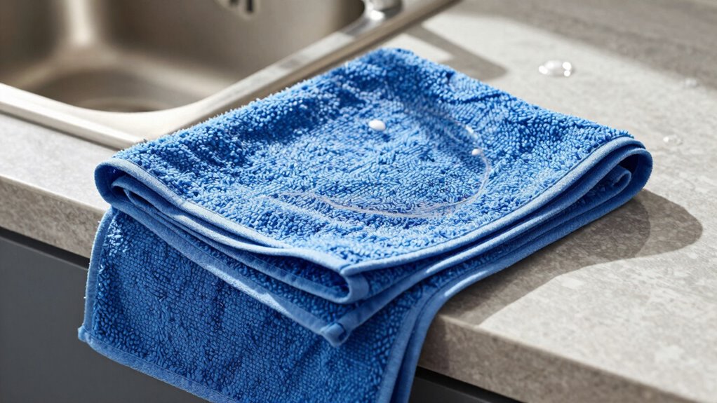 proper towel washing hygiene