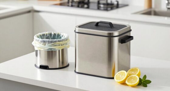 proper trash and compost storage