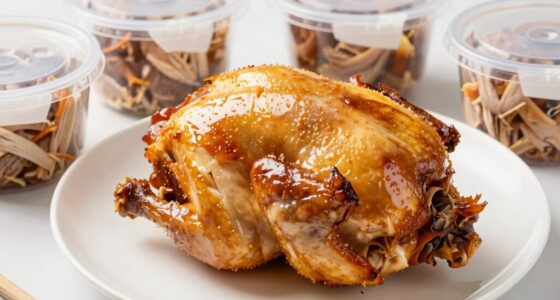 properly refrigerate and cover