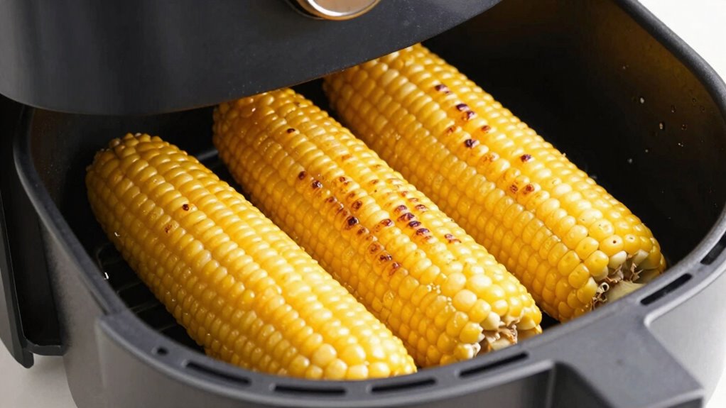 quick juicy air fryer corn