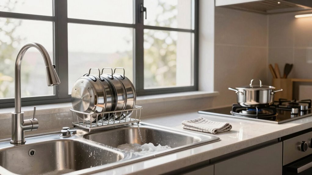 quick kitchen cleanup method