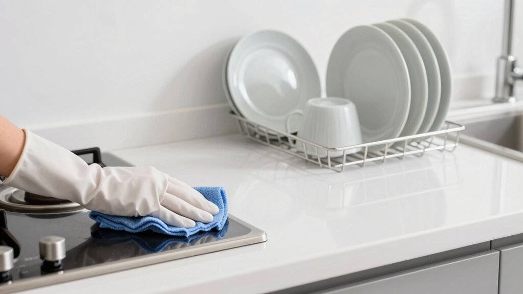 quick post cooking cleanup