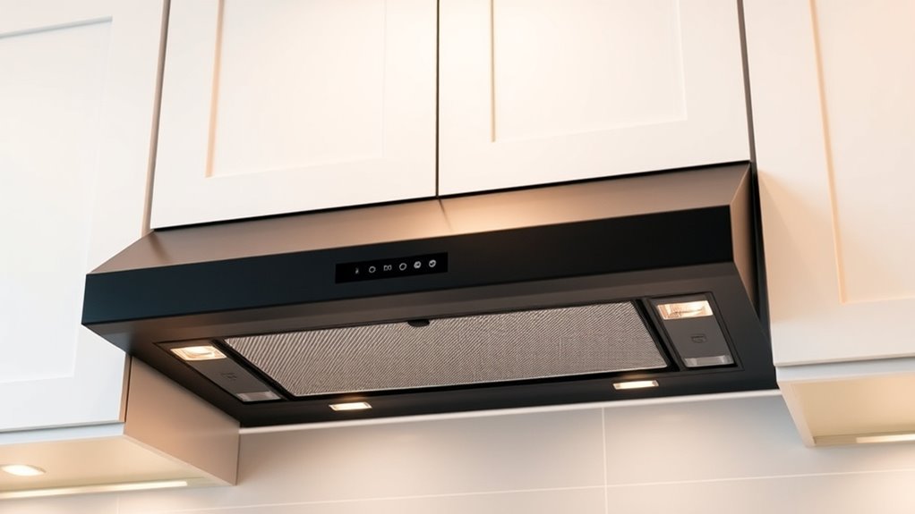 quiet efficient kitchen vent