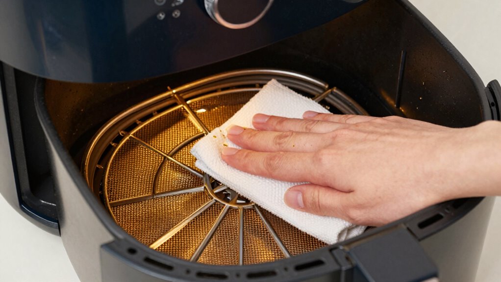 regular cleaning minimizes grease buildup