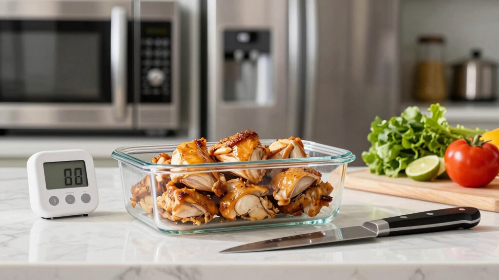 reheat chicken to 165 f