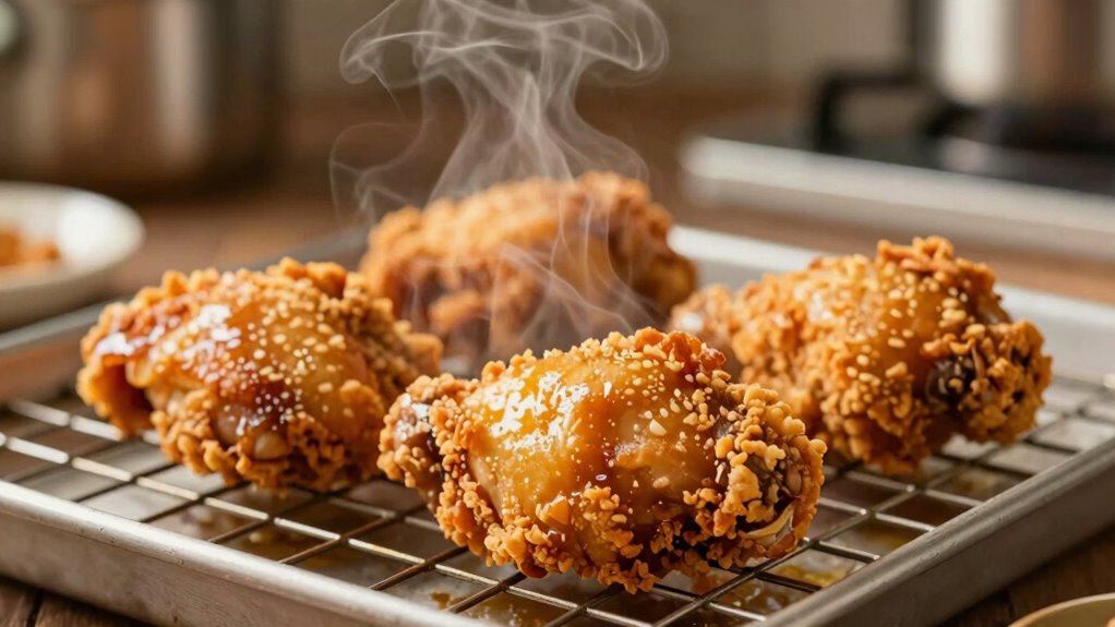 reheat fried chicken properly