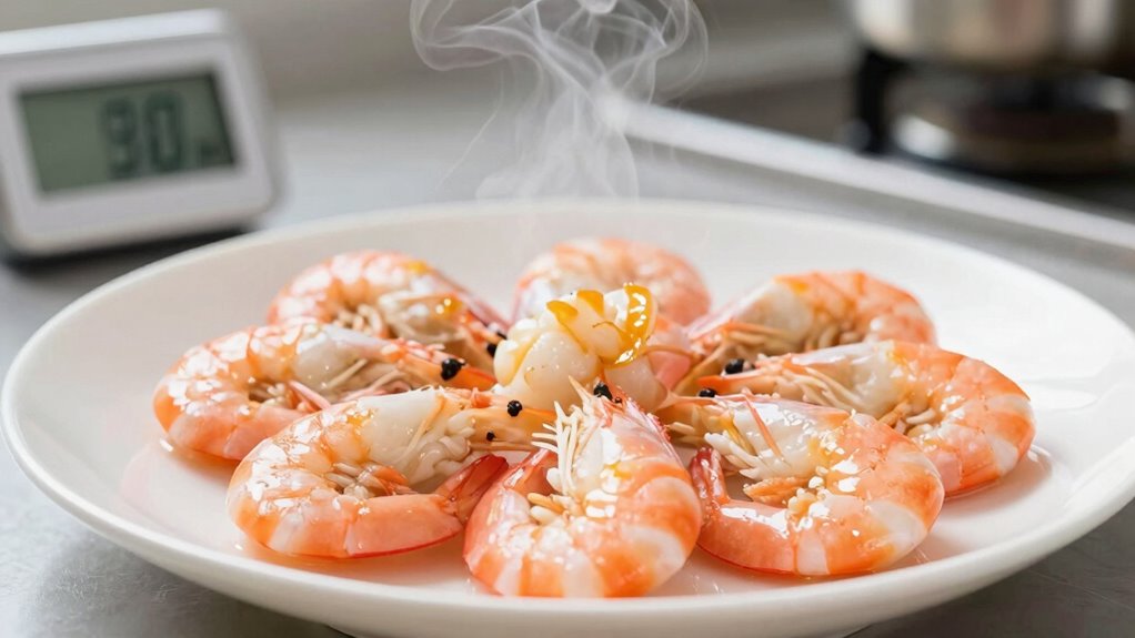 reheat seafood to safe temperature