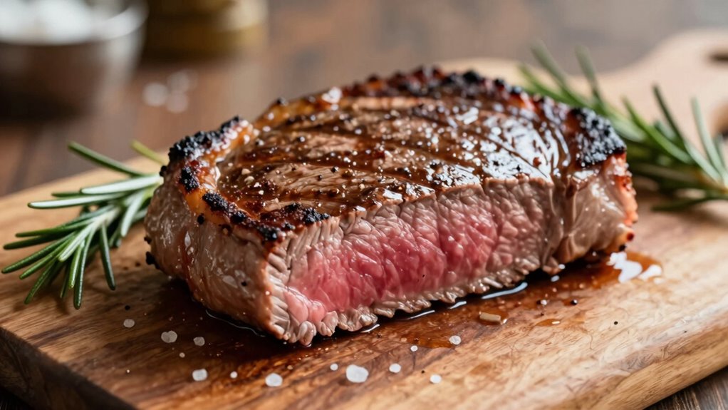 rest meat at proper temperature