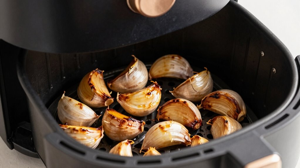 roast garlic with oil
