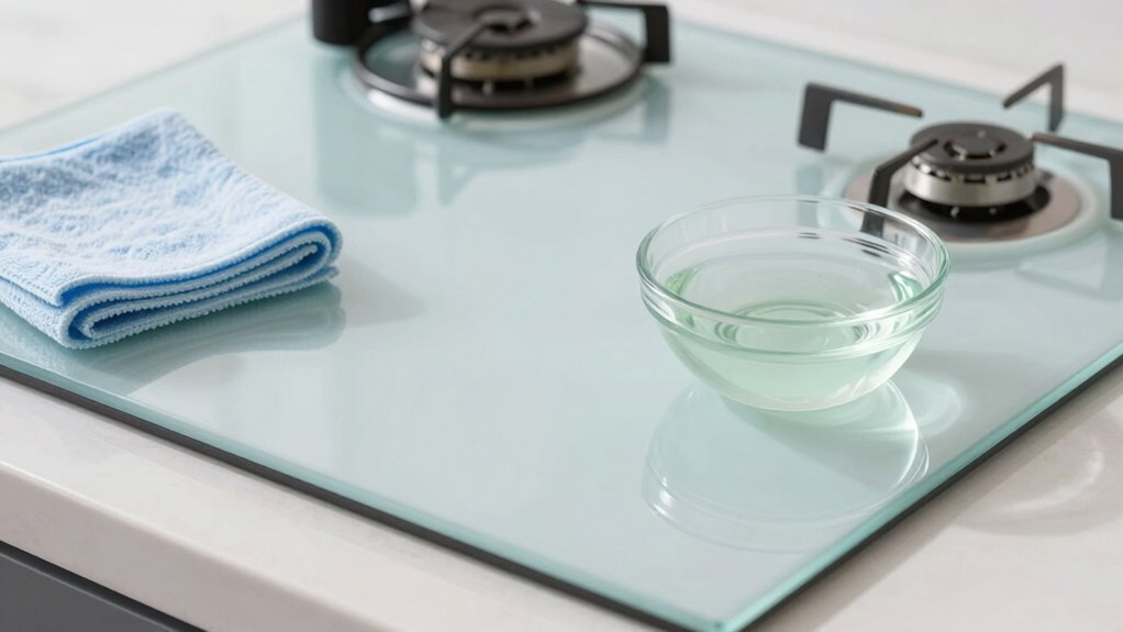 safe glass stovetop cleaning