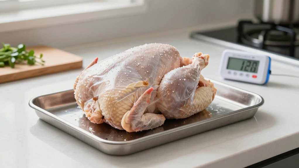 safe thawing practices avoid bacteria