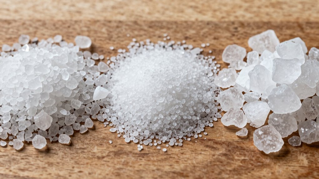 salt types vary in minerals