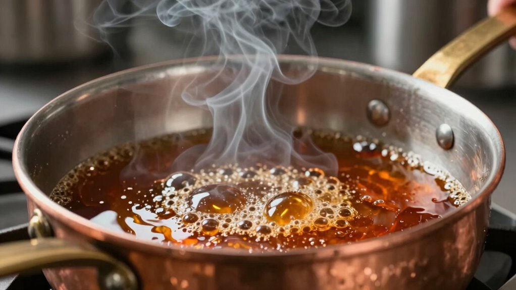 salvaging burnt sugar flavors