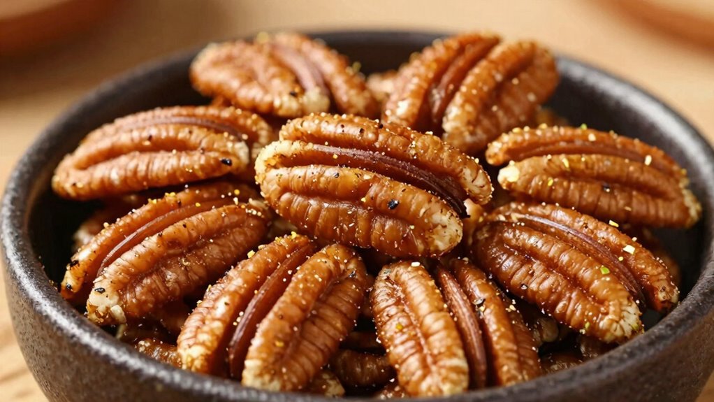 savory seasoned air fryer pecans