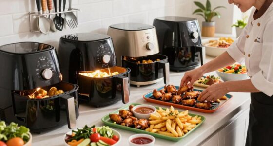 scaling air fryer meals