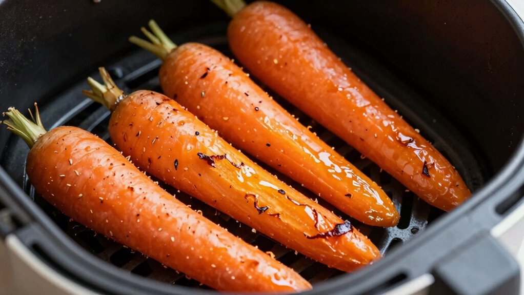 seasoned carrots for caramelization