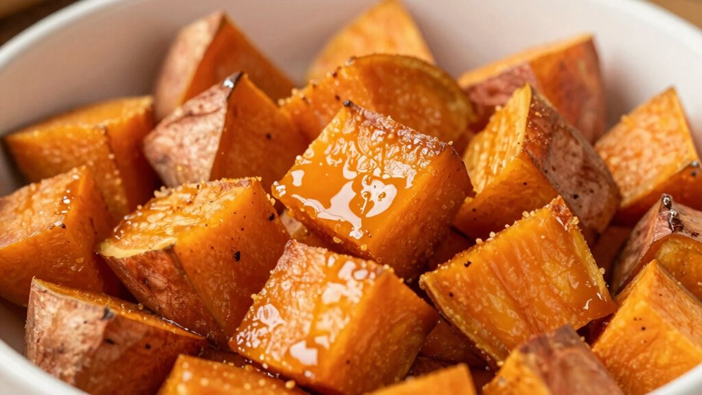 seasoned sweet potato preparation