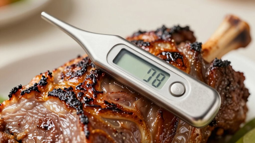 select appropriate food thermometers