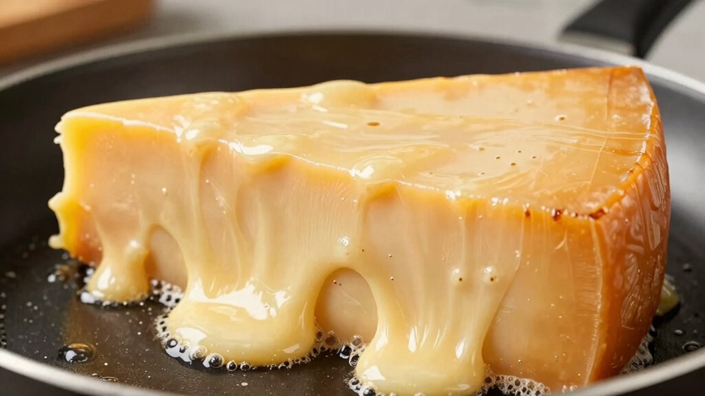 select cheeses based on melting characteristics