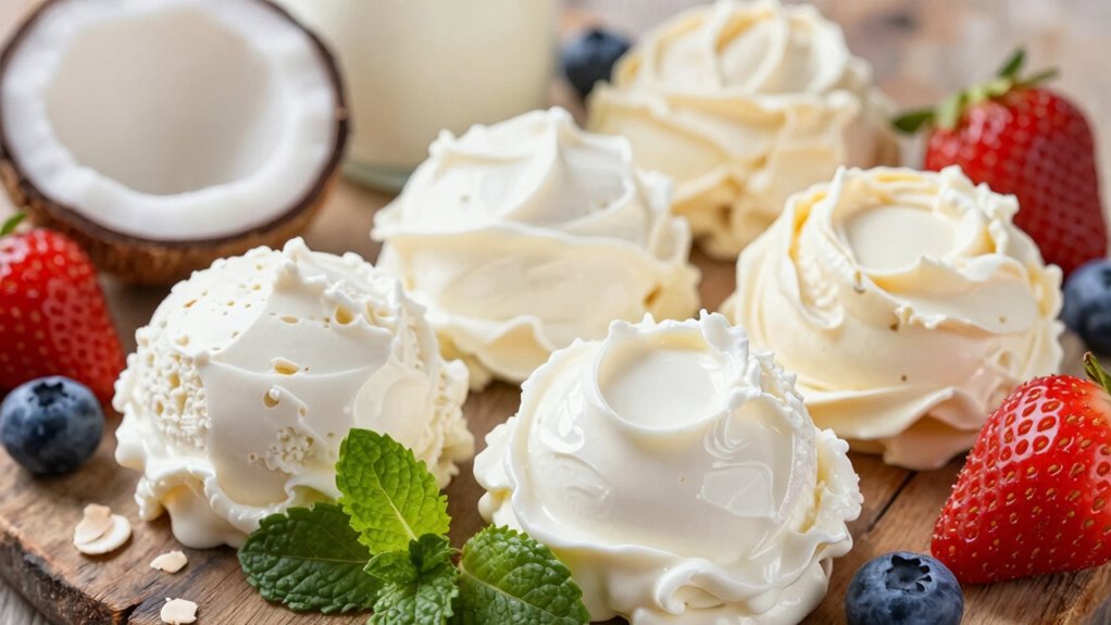 selecting suitable dairy free creams