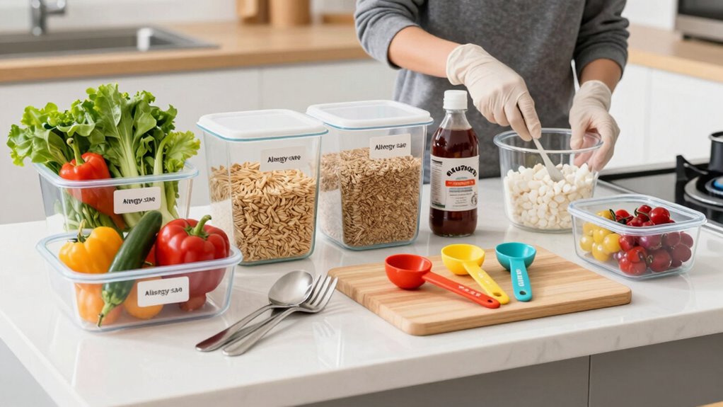 separate clean label prevent