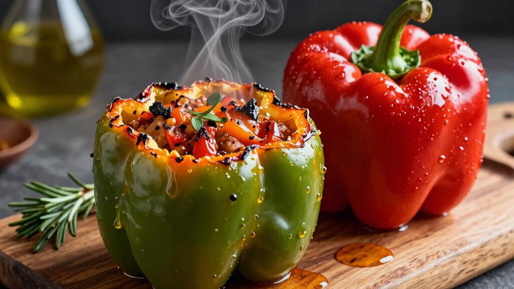 serve garnish store properly