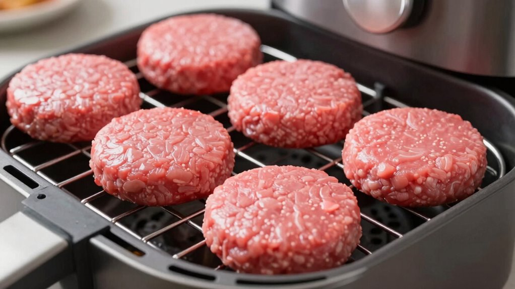 shape burgers evenly moist