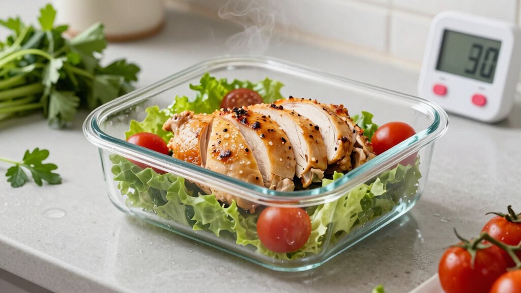 signs of spoiled cooked chicken