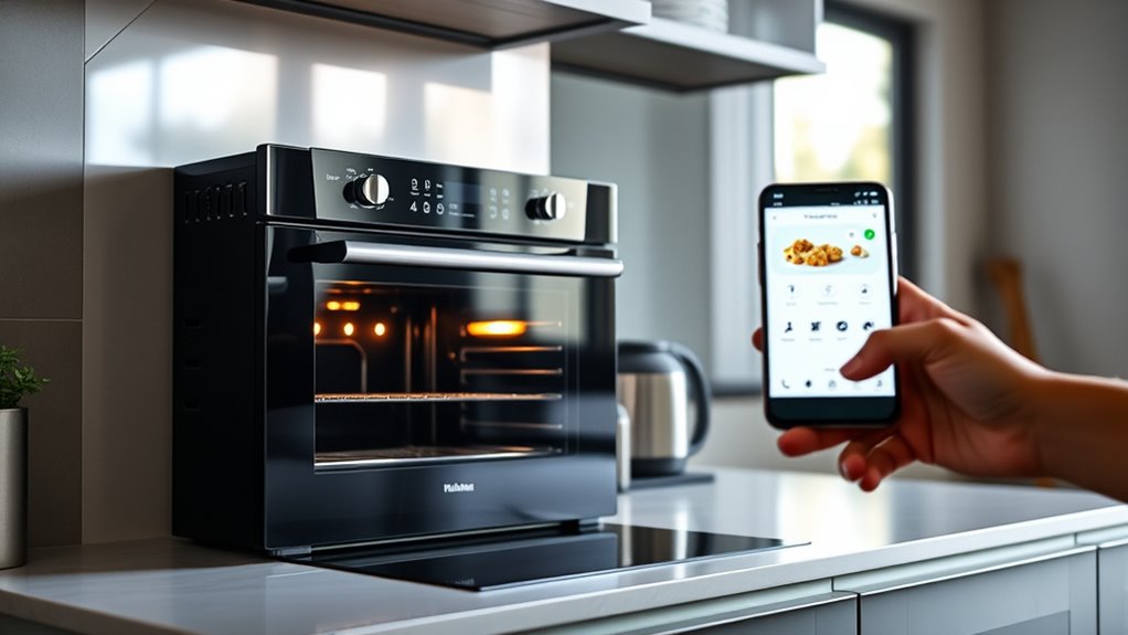 smart oven app features