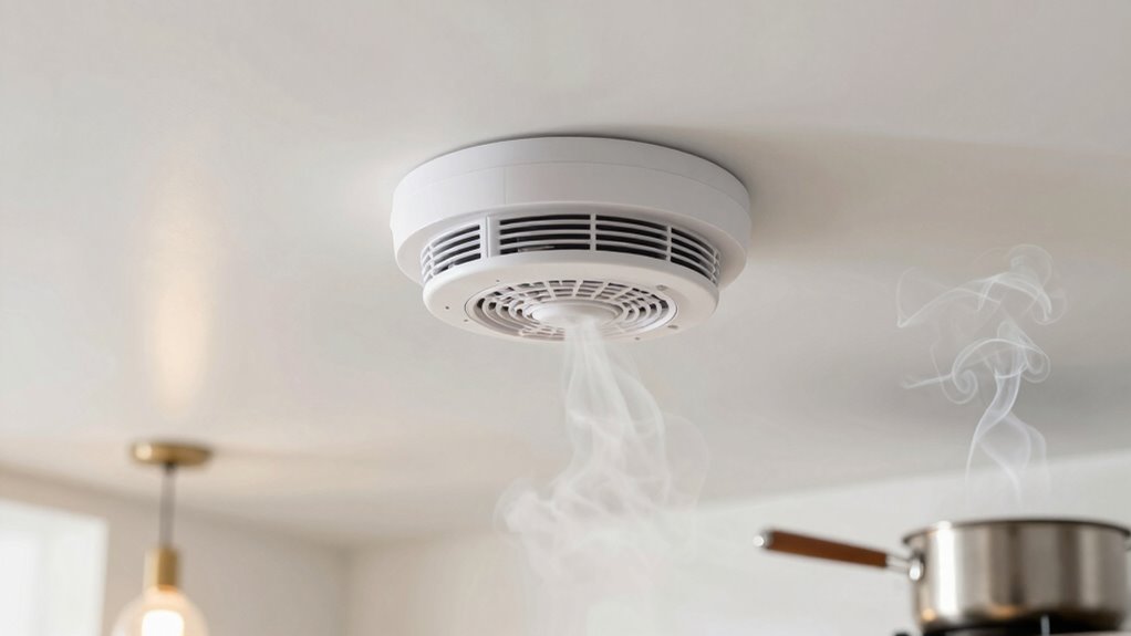 steam causes false alarms