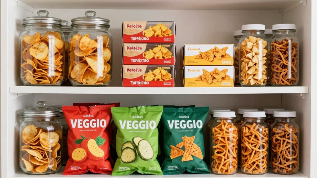 stock crispy shelf stable ingredients