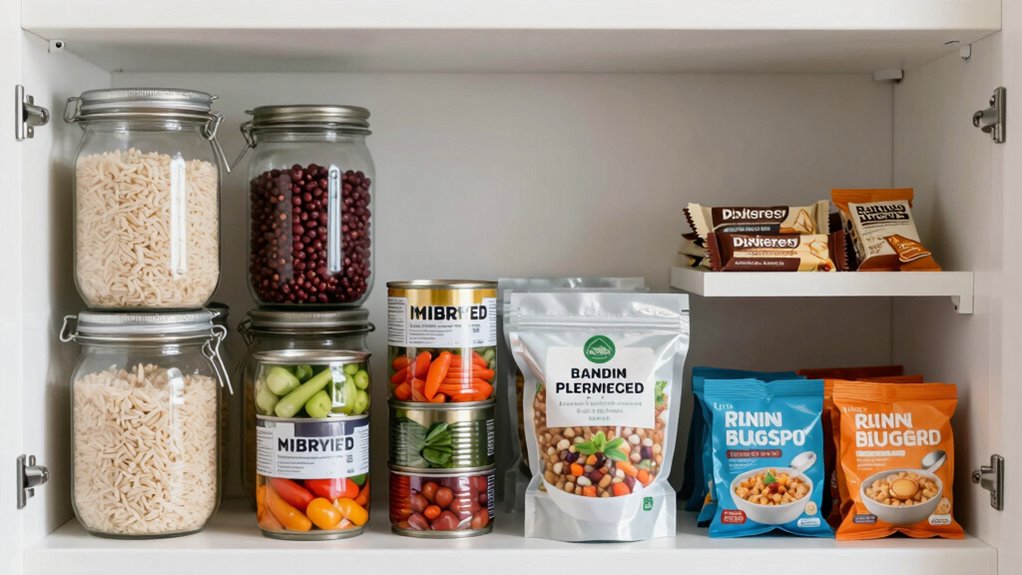 stock diverse pantry essentials