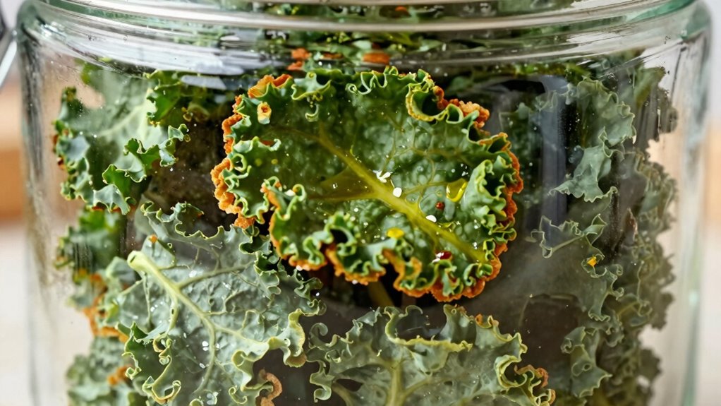 store kale chips properly