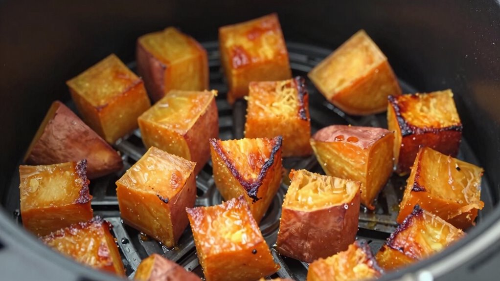 sweet potatoes caramelize perfectly