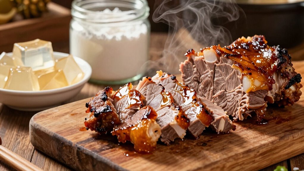 tender meat with collagen