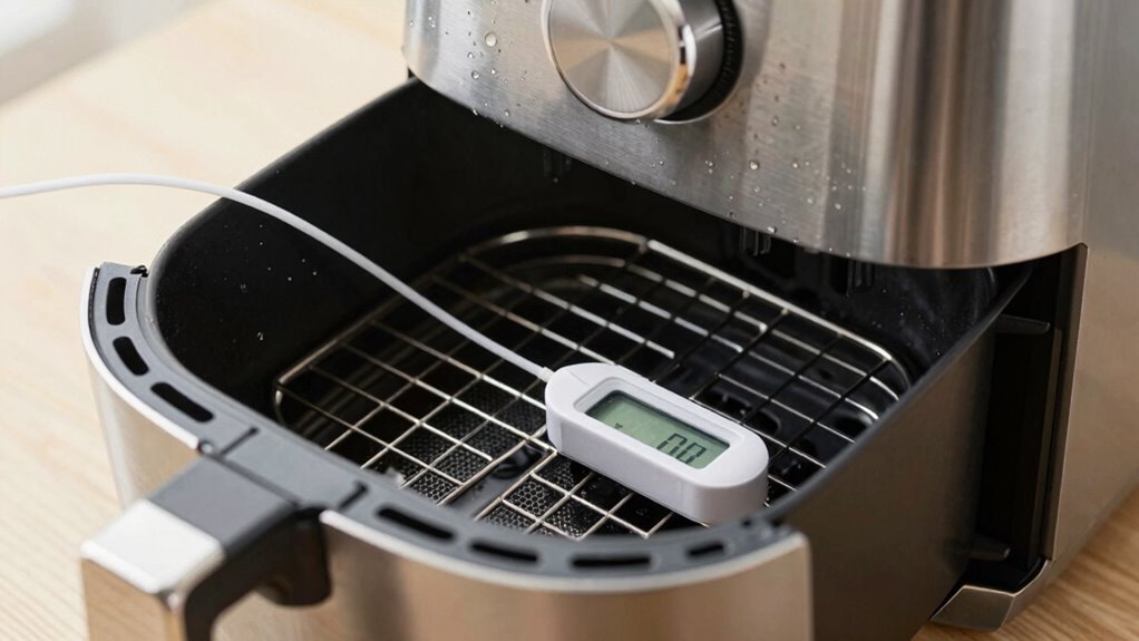 test air fryer temperature