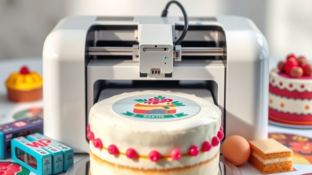 top cake edible printers