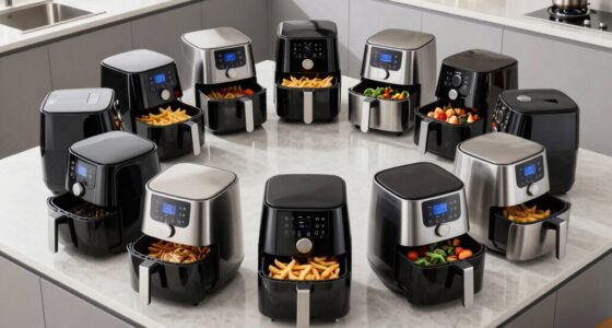 top dual basket air fryers