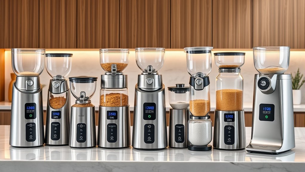 top electric wheat grinder