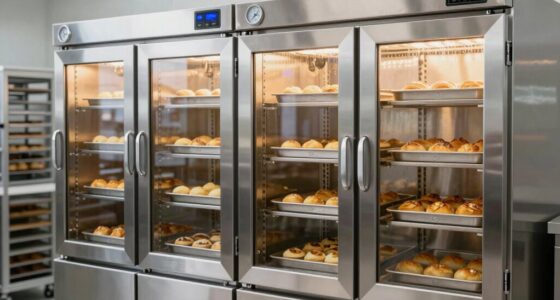 top humidity controlled proofing cabinets