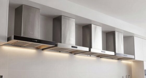 top low ceiling range hoods