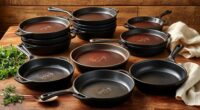 top pre seasoned cast iron sets