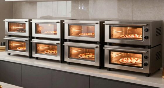 top rotating stone pizza ovens