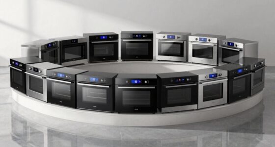top sensor microwave ovens
