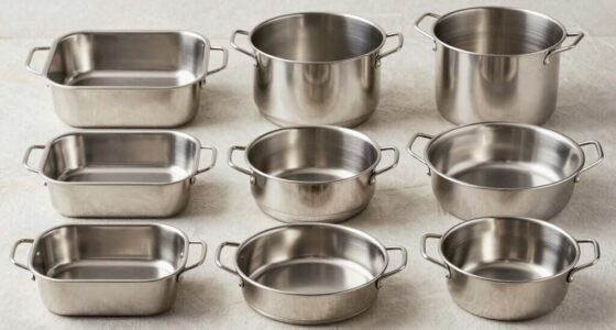 top stainless steel bakeware sets