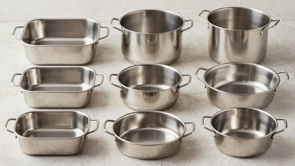top stainless steel bakeware sets