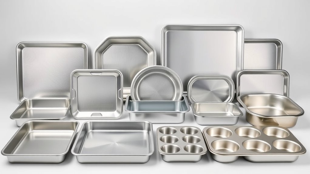 top stainless steel baking sets