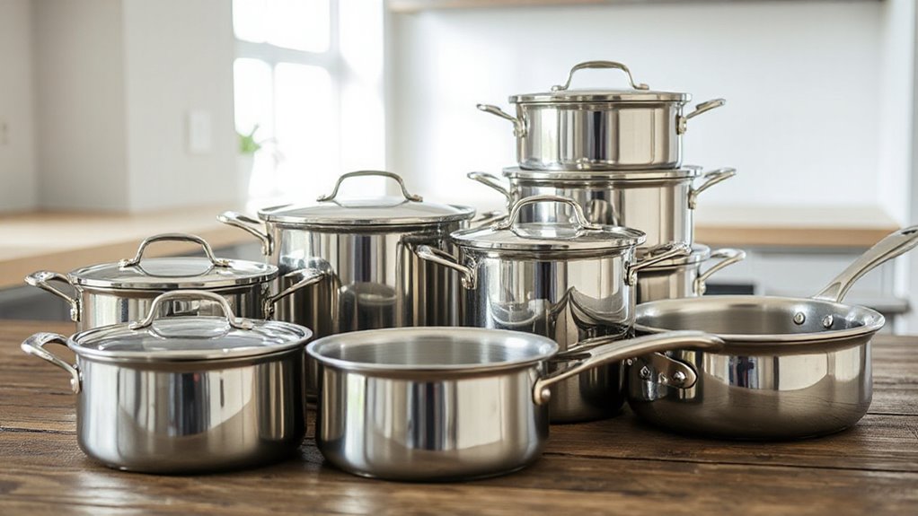 top stainless steel cookware sets