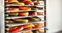 top stainless steel dehydrator trays