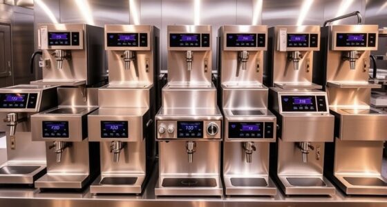 top stainless steel tempering machines